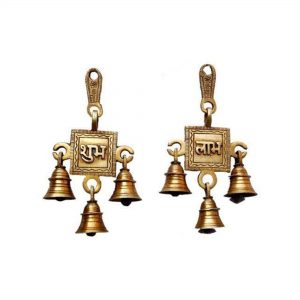 hanging Bells Set for brass home décor dubai By GreenTree